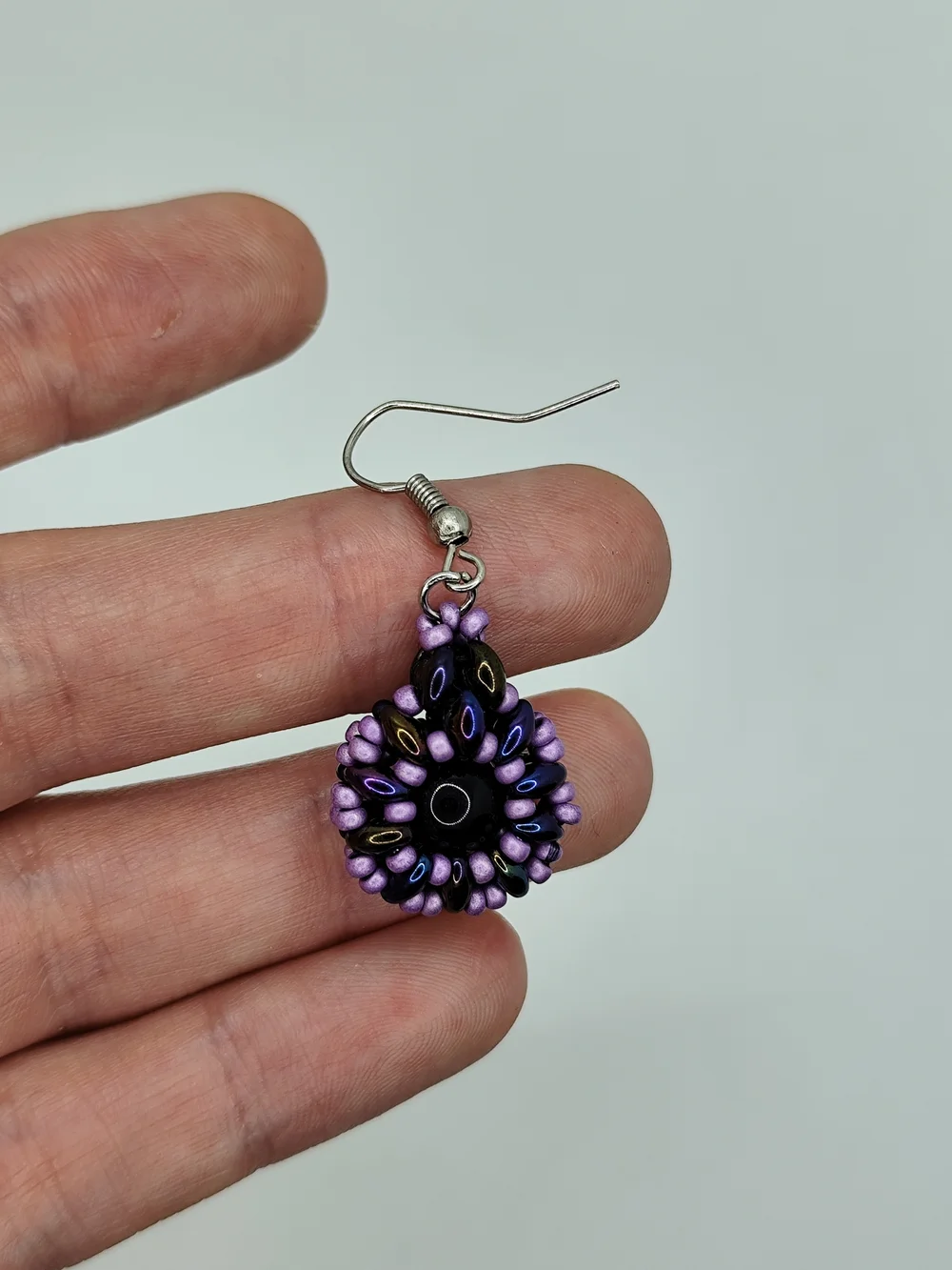 Handmade elegant purple